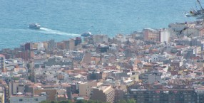 Lloret de Mar z lotu ptaka